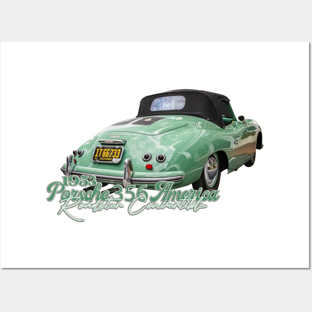 1953 Porsche 356 America Roadster Convertible Wall Art by Gestalt Imagery